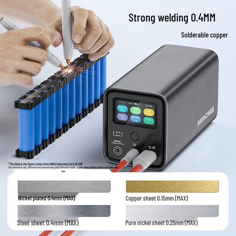 Aoweiz Handheld Spot Welder for 18650 Battery Nickel Sheet