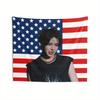 ENHA Walk The Line Tour Banner Heeseung Kpop American Flag Tapestry Fanroom Decoroom Dorm Halloween Party Decor Gift