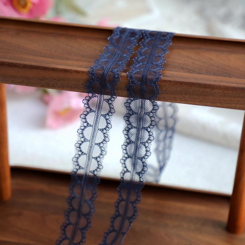 Colorful Polyester Lace Trim for DIY Doll Dress & Lolita Accessories
