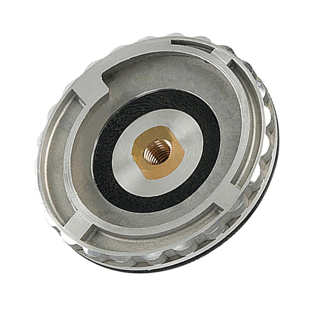 4Inch 100mm Aluminum Rubber Backing Pad With Brass Thread For Diamonds Polishing Pads M14 5/8-11 Thread Locking Mechanism