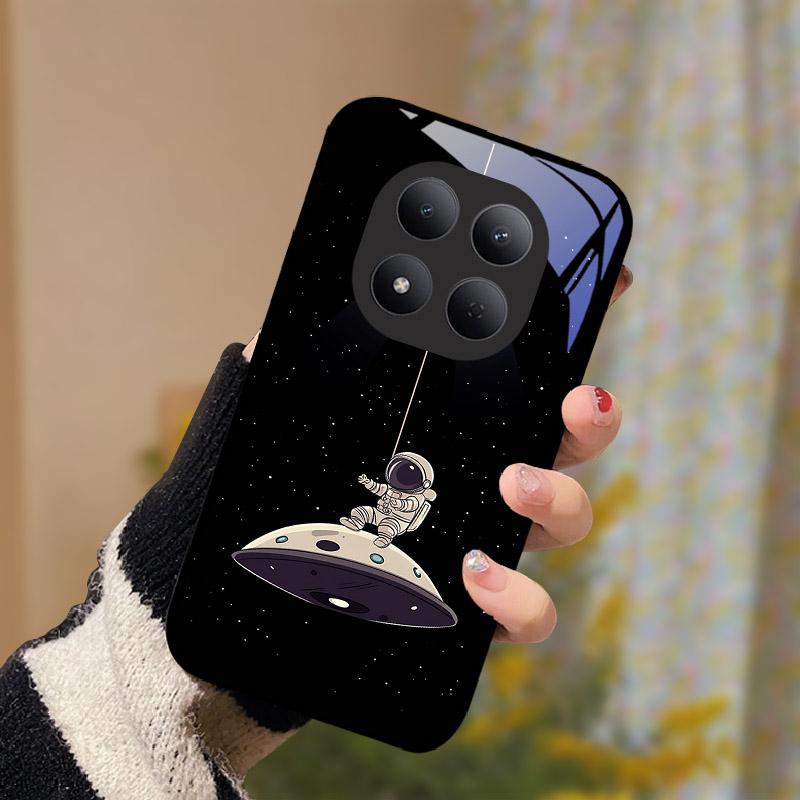 For Xiaomi POCO M8 Pro 5G Case M8Pro Tempered Glass Phone Cover For Redmi Note 15 Pro Plus Note15 Pro+ 5G Funda Camera Protector