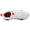 FILA Heritage-FHT Fabric Synthetic Leather Comfortable Fashion Low-Top Dad Sneakers Women sneakers White Red F12W111228FFR