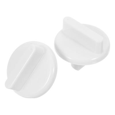 2pcs Universal Refrigerator Temperature Control Knob 27mm Adjustable Thermostat Dial Switch Fridge And Freezer Grip Cap
