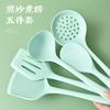 Kitchen Accessories Cooking Kitchen Set Cookware Sets, 5pcs Set Food Grade Silicone Spatula, Kitchen Slotted Spoon, Rice Spoon