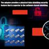 Universal Data Protections Adapter Metal Construction Data Blocker USB /Type c Port Data Leakage for Multiple Devices