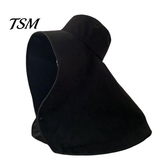 Outdoor Performance Hat Summer Sunhat with Shawl Large Brim Full Protection Anti-UV Sunscreen Quick-drying Neck Coverage Cap Quick Drying Adjustable чёрный