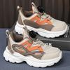 New Boys' Girls' Running Shoes Hot Selling Fashion Anti Slip Sports Shoes Outdoor Thick Soled Rotating Buckle Kids Walking Shoes