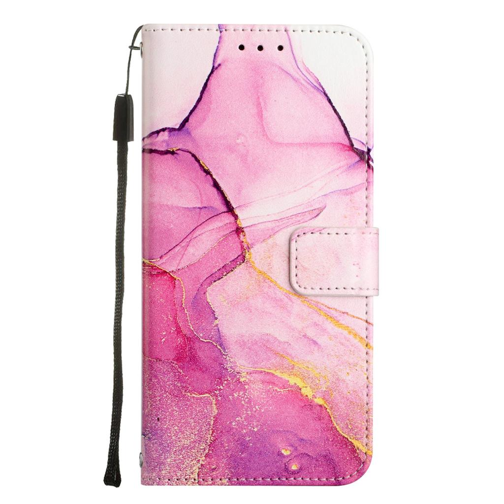 Suitable for Samsung A23 Japanese Version of Marble Flip Leather Case Samsung A22 Magnetic Insertion Card Leather Case