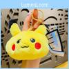 Pluszowa Portmonetka-Breloczek Pikachu Uroczy Kreskówkowy Amulet do Plecaka Idealny Prezent