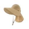 Foldable Sunscreen Cap Breathable Shawl Cap Fashion Bucket Hat  Summer