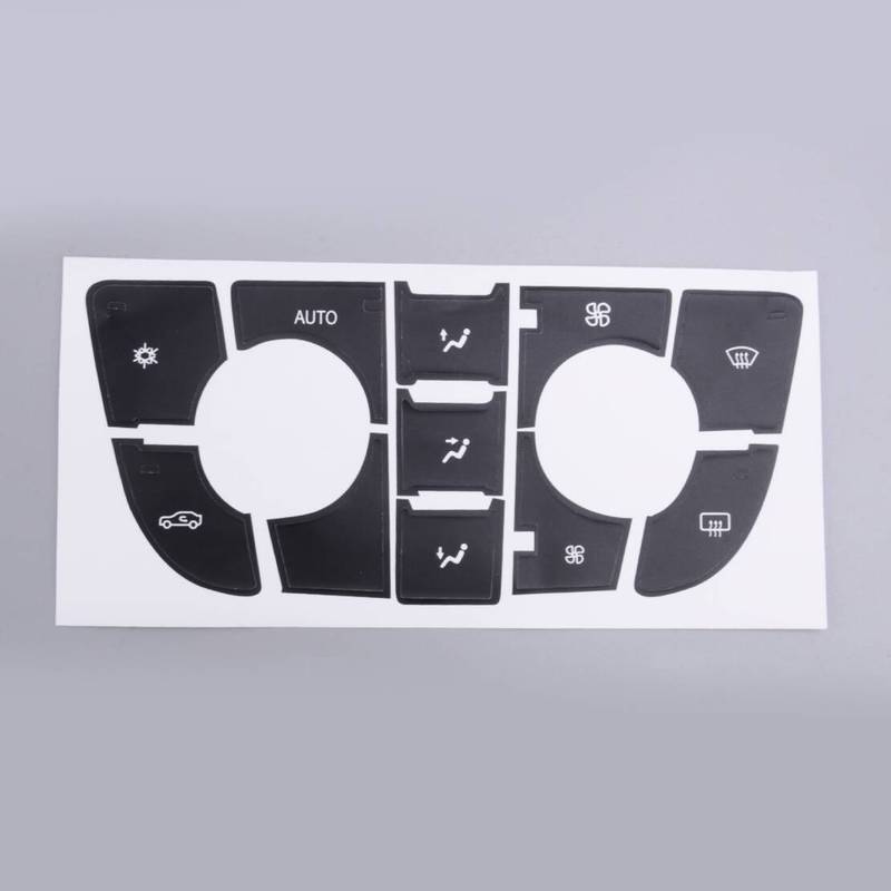 Air Conditioner A/C Button Repair Sticker Decal Set Fit for Opel Astra J Vauxhall Holden