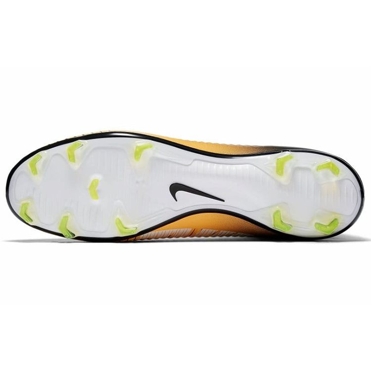 Nike Mercurial Veloce 3 DF FG Laserově oranžové Pánské kopačky Černo-bílo-voltové 831961-801