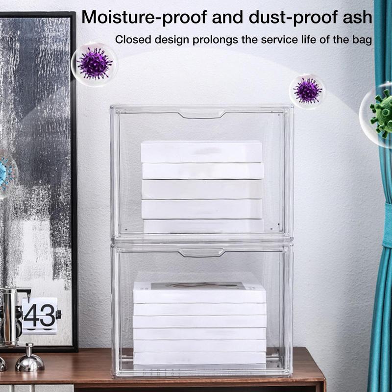 Clear Storage Box Lidded Plastic Box For Trifles Parts Tools Box Jewelry Display Case Beads Container Cosmetics Organizer Bins