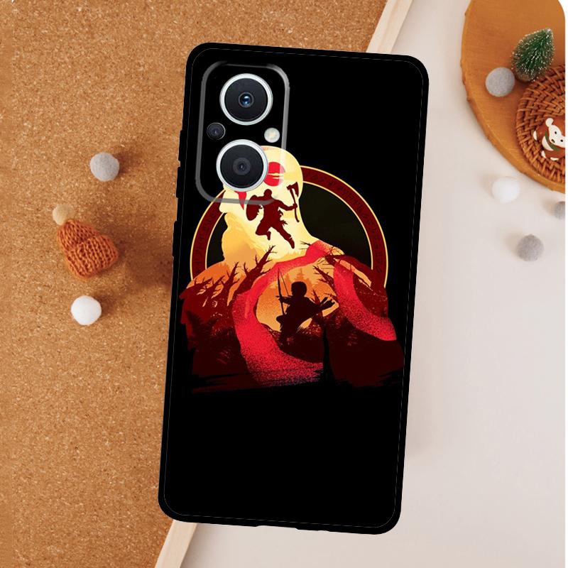 God of War Case For OPPO Reno 8T 7 8 10 11 12 13 Pro 13F 12F 11F OPPO Find X8 Pro X6 X3 X5 Lite Cover