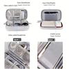 Nylon Storage Bags Double Layer Waterproof Travel Organizer For Earphone Mouse Charger Cable Hard Drives Electronics Accessories