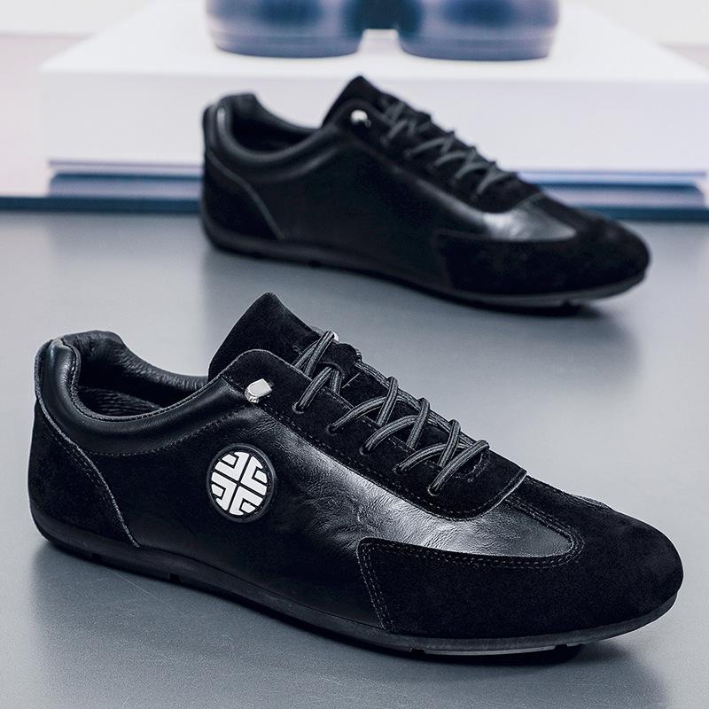 Men's shoes summer new trend versatile casual shoes soft sole one pedal lazy shoes Doudou shoes trendy shoes Forrest Gump shoes men