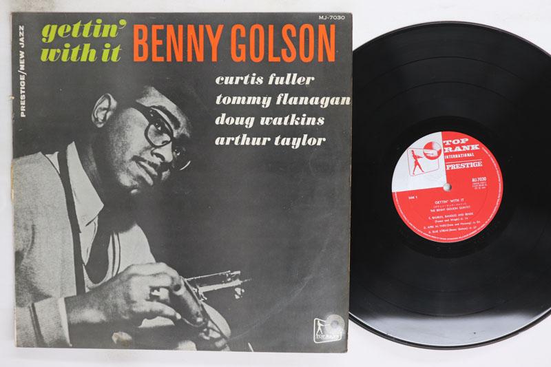 

LP Record BENNY GOLSON Gettin With It MJ7030 TOP RANK INTERN 1960 Japan Jazz Used