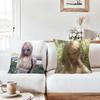German Singer K-Kim P-Petras Pillow Case Office Cushions Suitable For Sofa Car Bedroom Decorative Cushion Cover