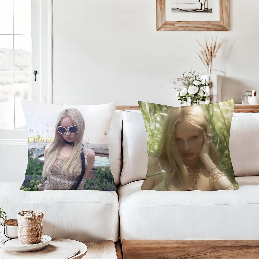 German Singer K-Kim P-Petras Pillow Case Office Cushions Suitable For Sofa Car Bedroom Decorative Cushion Cover