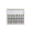 10 teile/schachtel Dental High Speed ​​Bur Diamant Polieren Zahnaufhellung Bohrer Medium Dental Labor Ausrüstung SR-41