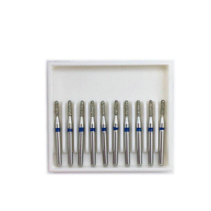 10 teile/schachtel Dental High Speed Bur Diamant Polieren Zahnaufhellung Bohrer Medium Dental Labor Ausrüstung SR-41