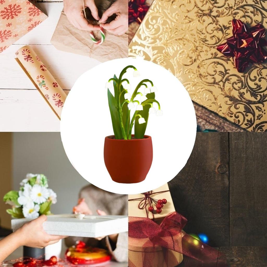 LED Lilies Night Whimsical Ambient Lighting For Bedrooms For Gifts