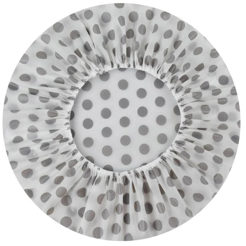 Shower Cap for Long Hair 1PC, 12inch Large size,Waterproof Washable Hair Caps for Women and Girls, Super Cute and Extra Large