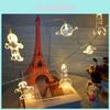 Adorable Astronaut Led String Lights For Kids Room Cosmic Rocket Decoration Warm White And Colorful Options