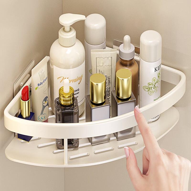 MDNG Corner Mesh Basket Storage Shelf