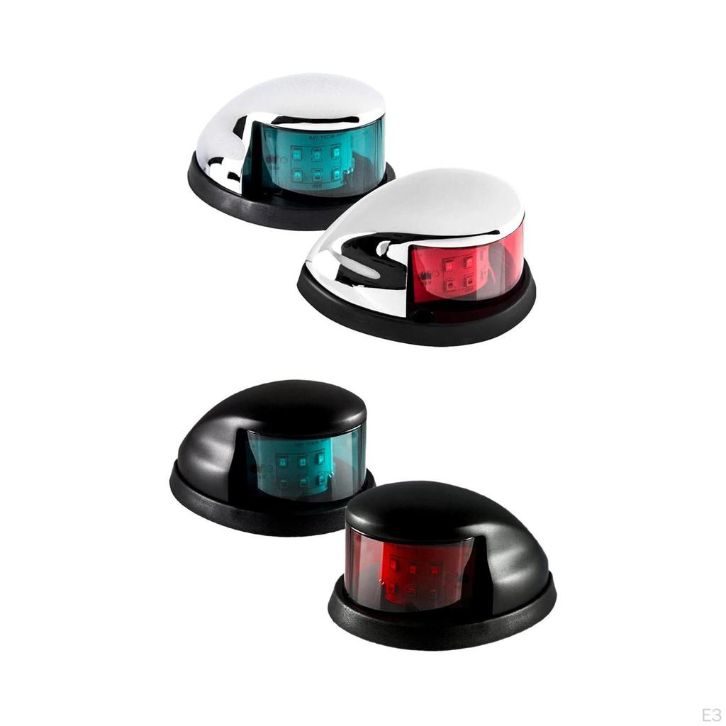 2 Boat Navigation Lights, Replacement Marine Light with 3nm Visibility Range, Signal Lamp