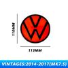 1pc Original Replacement Version Car Front Grille Emblem SS7 Cover/Rear Trunk Lid Badge For VW GOLF 7.5 2018-2021 MK7 2014-2017