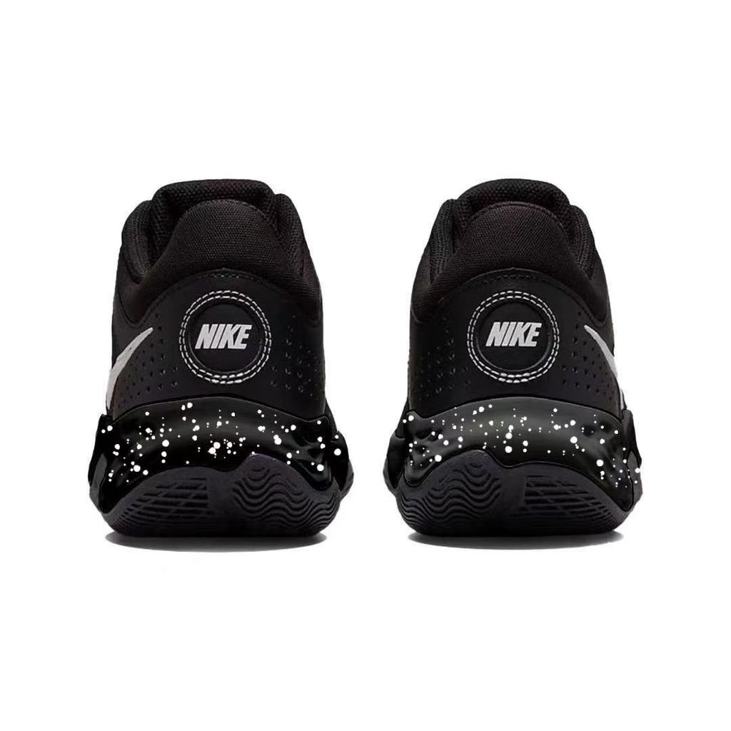 Nike Fly By Mid 3 Slip Resistant Abrasion Resistant Mid top Basketball Shoes Men's Black DD9311-003(team741-)