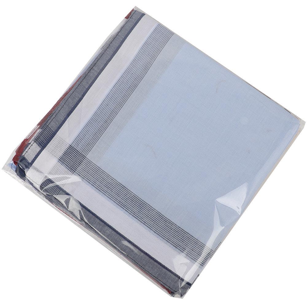 Vintage 40cm Plaid All-Cotton Men's Sweat-Absorbent Handkerchief