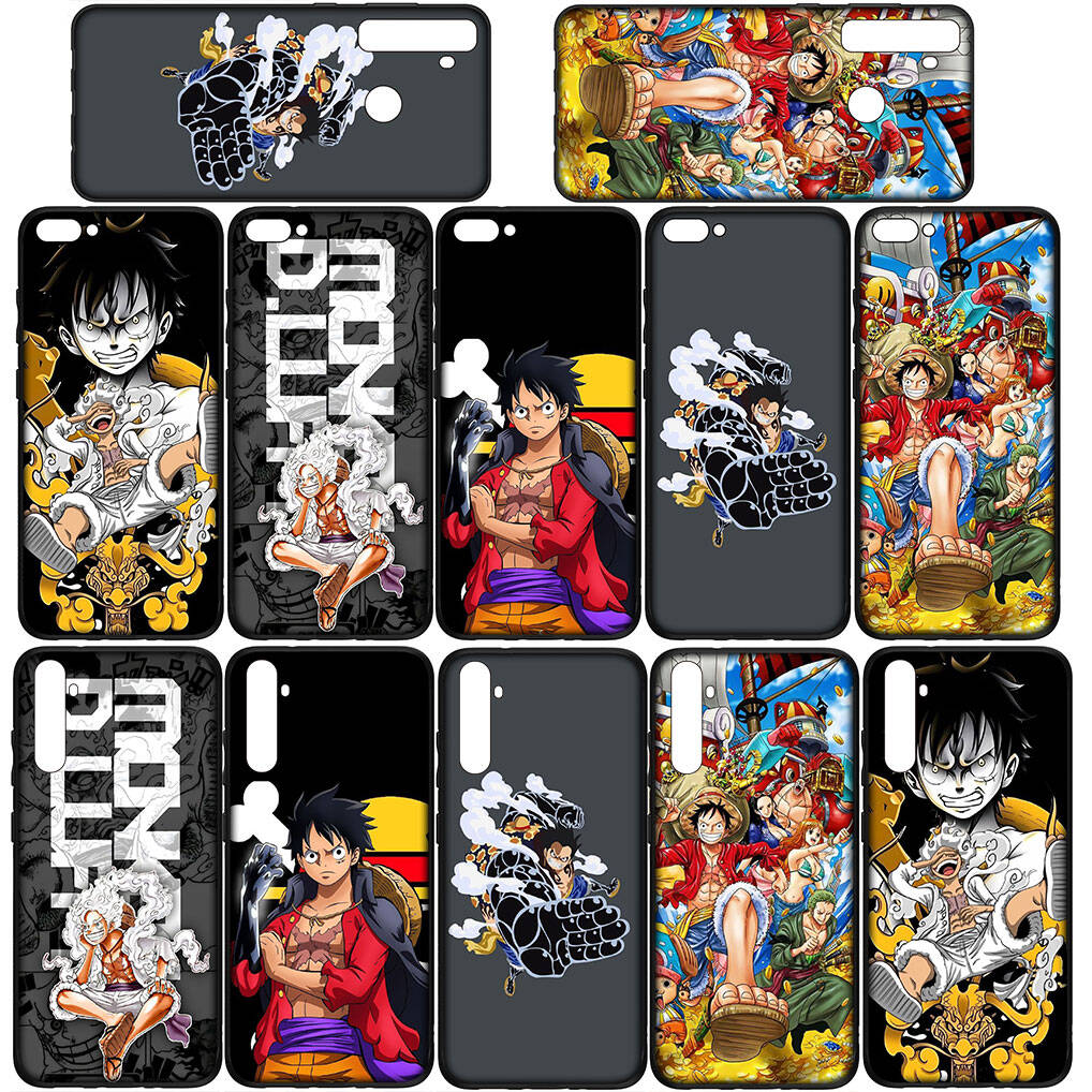 Für Samsung Galaxy S25 S24 S23 S22 Ultra FE Plus A17 A37 A57 A56 A55 A06 A16 A15 A36 A26 A35 A05 A25 A54 A34 Handyhülle Luffy Poster Gear 5 One Piece