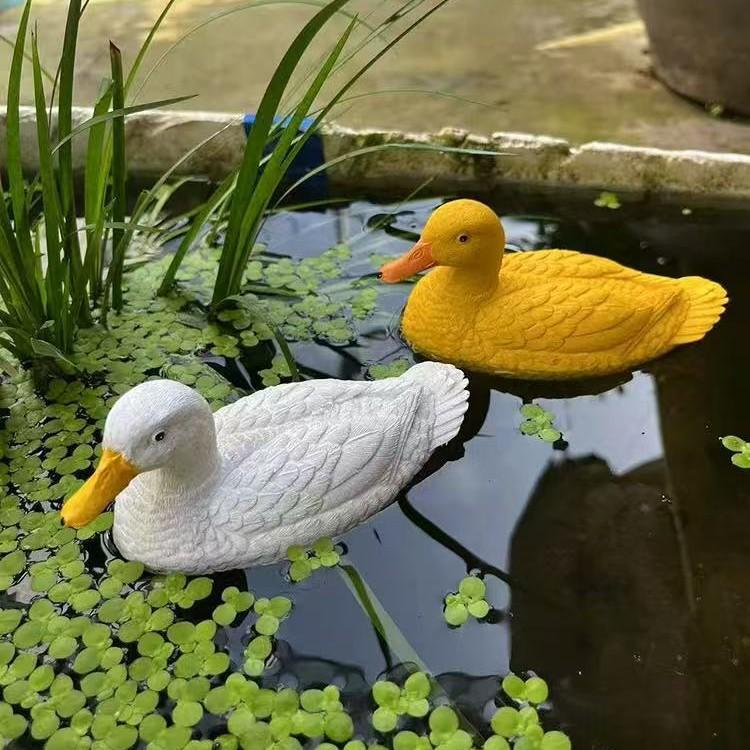 Enten Schwimmkörper Dekoration für Gartenteich Landschaftsgestaltung