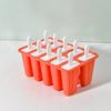 Popsicle molds 4-12 Pieces Popsicle Molds Silicone BPA  Ice Pop Easy Release Popsicle Mold 10 sticks Ice Pop Easy Release Mold
