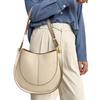 2024 Soft Leather Women's Saddle Bag - Trendy, Light Luxury Crossbody and Shoulder Bag