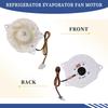 Quiet Refrigerator Evaporator Fan Motor for EAU64824806 Freezer Replacement Part Fridge Condenser Fan Motor Accessories