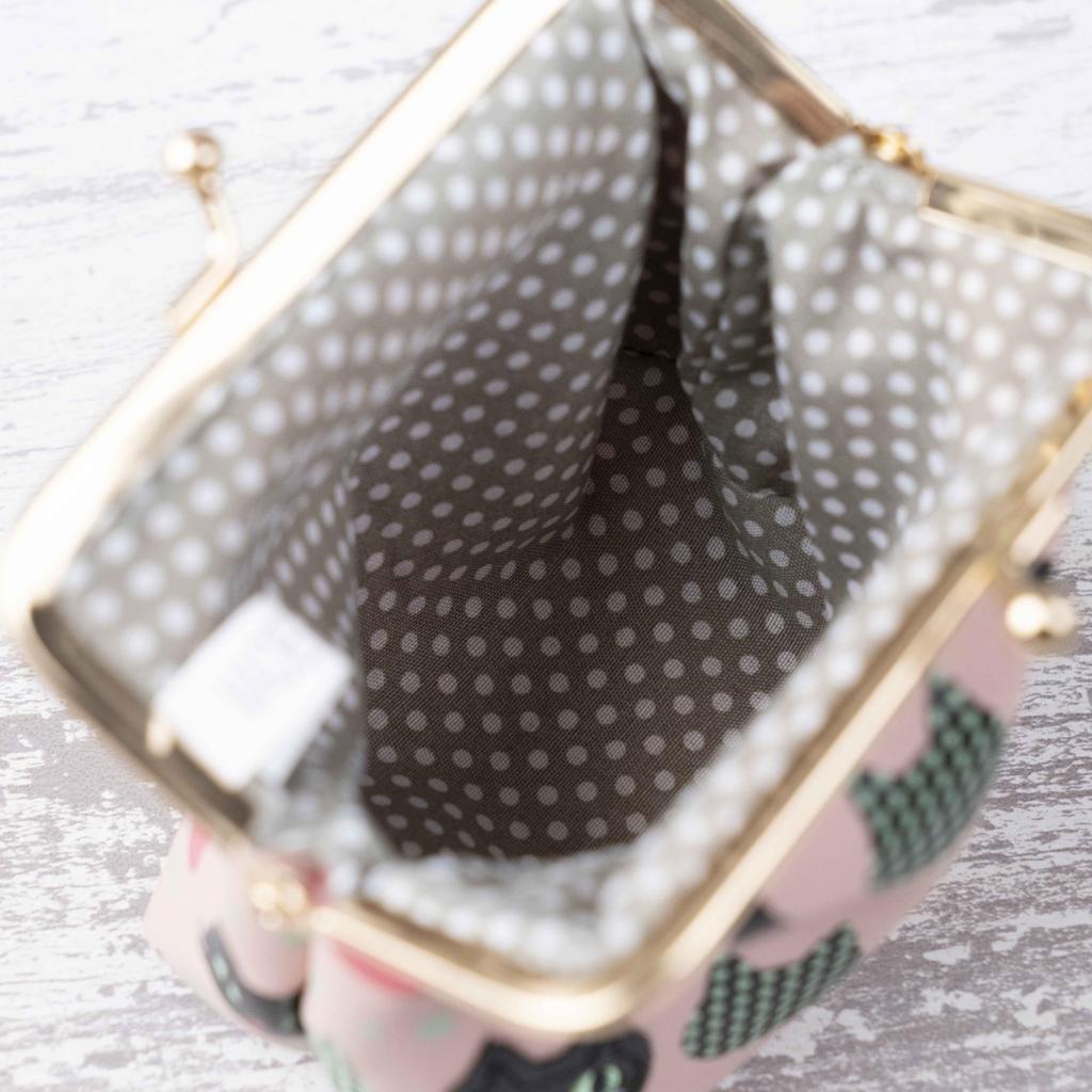 Cute Cat Print Coin Purse, Purse, Seal Case, Pouch (Pink)