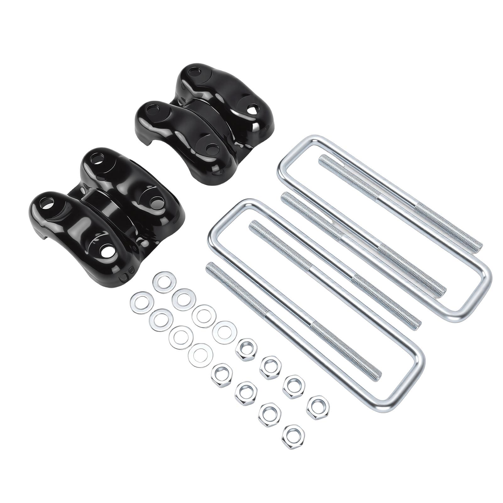 

Rear Axle U Bolts and Plates Kit 15592585 15592586 Replacement for Blazer C1500 K1500 Silverado 1500 Tahoe