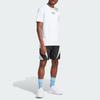 Adidas Rekive Shorts Color Block Logo Elastischer Bund Lässige Shorts Herrenshorts Schwarz Weiß IL2470