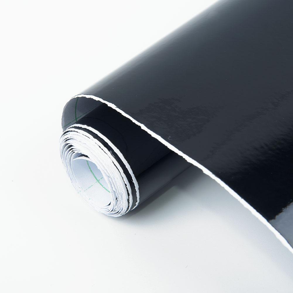 Hot Parts Practical Car Sticker 1 Pcs 1 Piece Top Practicall Shinning Gloss Black Interior Paint 30*152cm Wrap