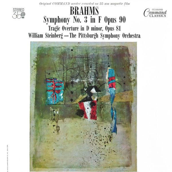 

LP Record WILLIAM STEINBERG - Brahms, Symphony No. 3 In F Opus 90 CC11015SD Command 1962 US Classical Used