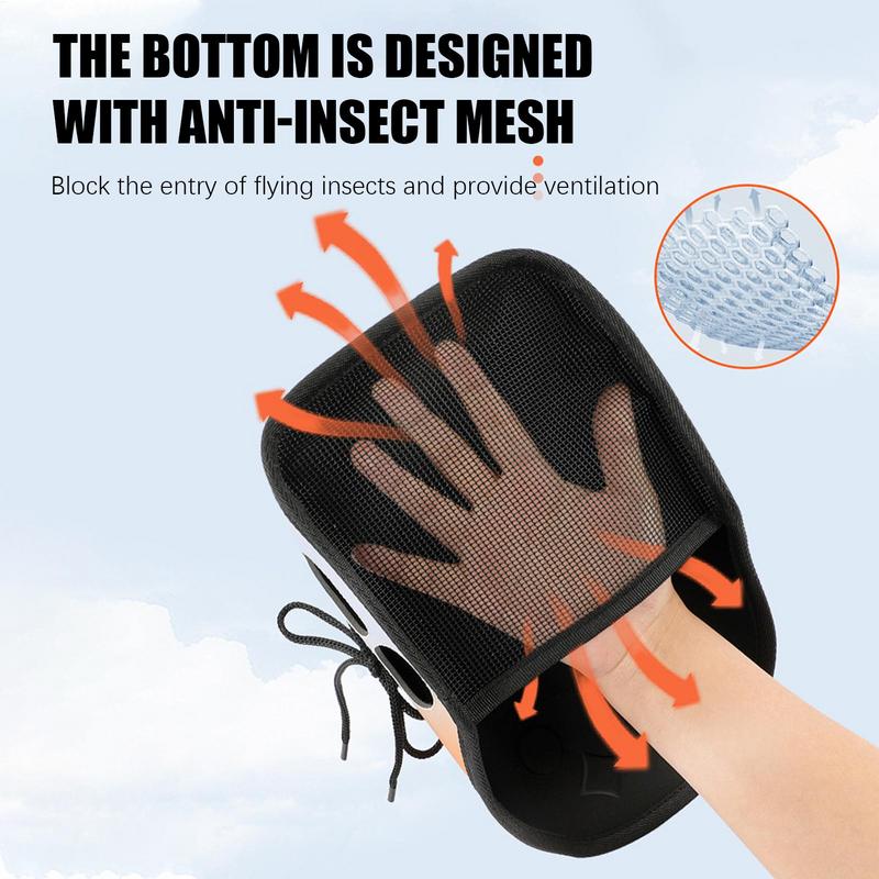 Motorcycle Handlebar Muffs for Summer Airy Motorcycle Sun Protection Gloves Motorcycle Sunscreen Gloves Grip Hand Sunshade