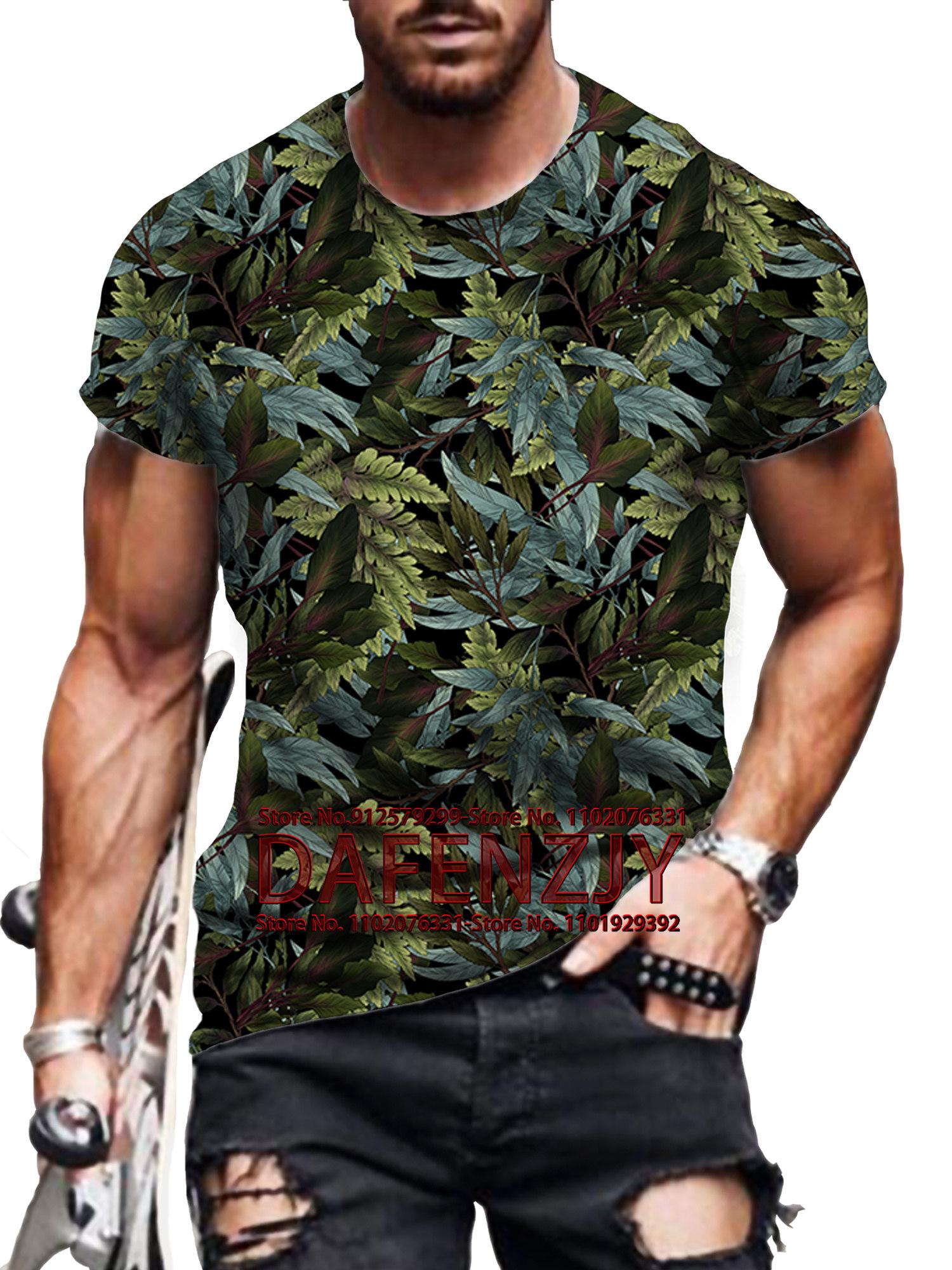 

Футболка с камуфляжным принтом «Охотничья ветка» 3D, летняя мужская футболка для отдыха, модная уличная женская футболка с коротким рукавом S синий