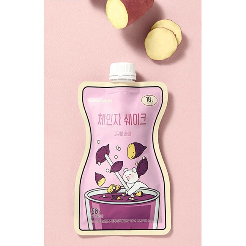 Change Fit Change Shake Sweet Potato Latte, 50g, 7 pieces