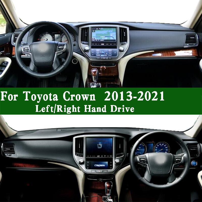 For Toyota Crown S210 S21 S211 S215 2013- Accessories Dashmat Dashboard Cover Sunscreen Pad Anti-Dirt Proof Dash Mat
