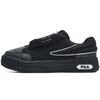 Men's Black Low Top Platform Retro Casual Sneakers F12M314203FBK
