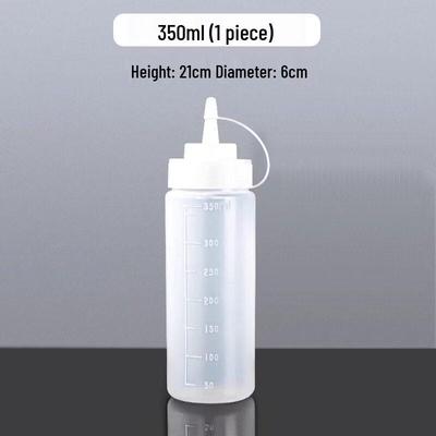 ZISIZ Plastic Squeeze Sauce Bottle