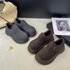 Thick-soled Velvet Warm Birkenstocks Winter New Woolen Cotton Shoes Small Snow Boots